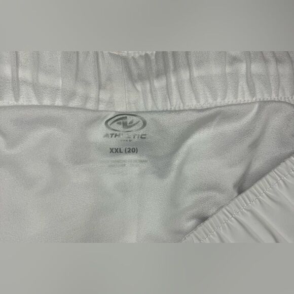 Athletic Works white core running shorts (2) sz XXL (20) - Picture 2 of 6
